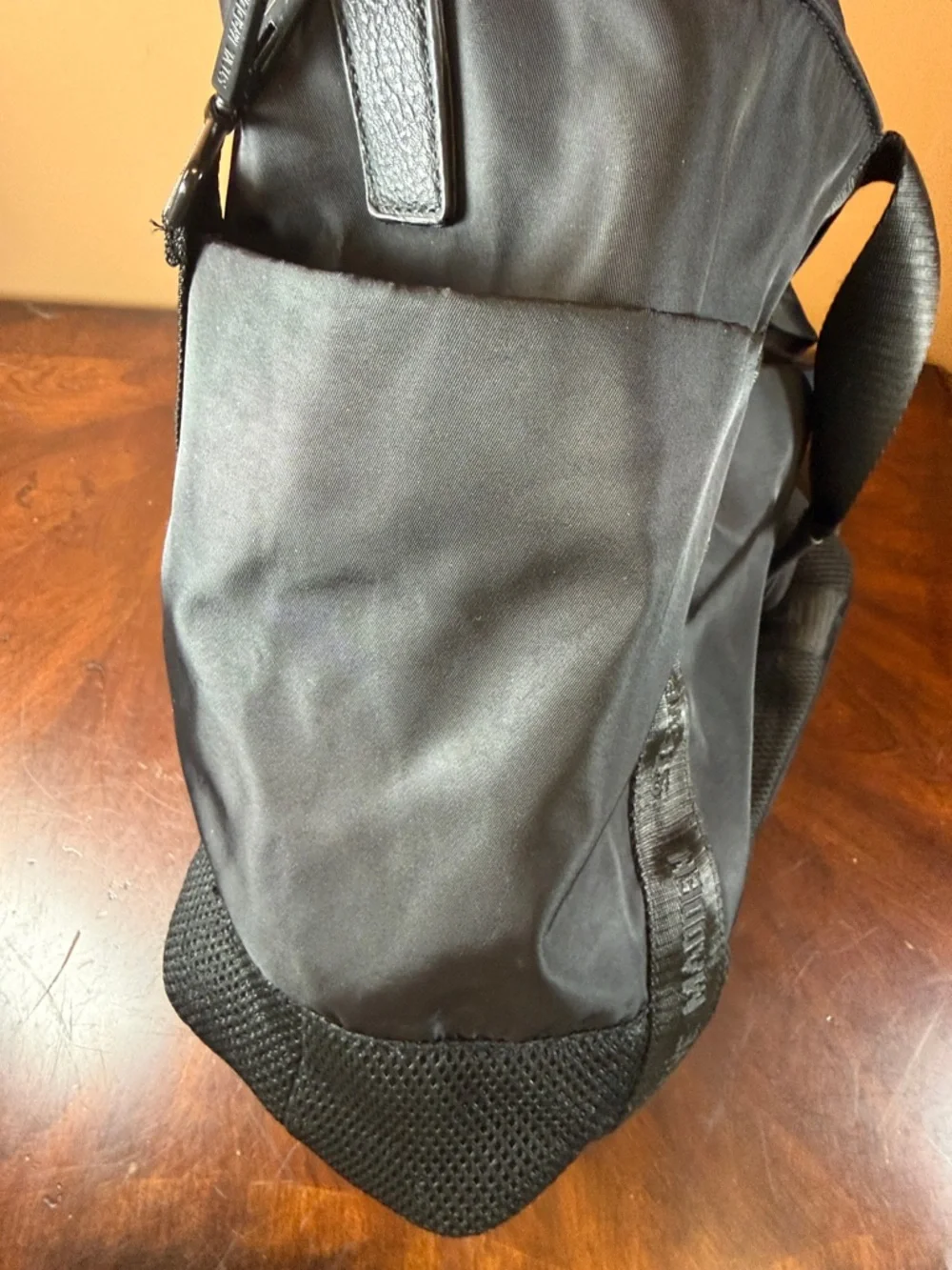 Steve Madden‎ Black Nylon Duffel with Branded Straps